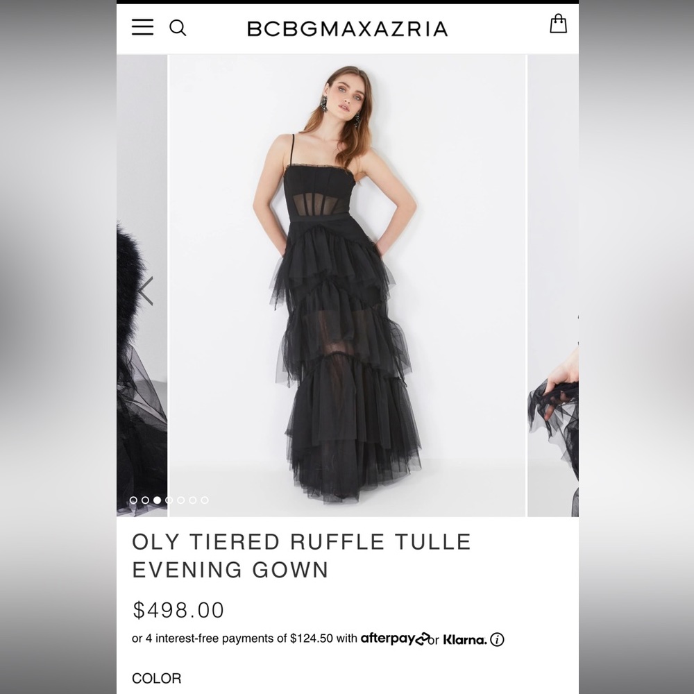 BCBGM Black dress